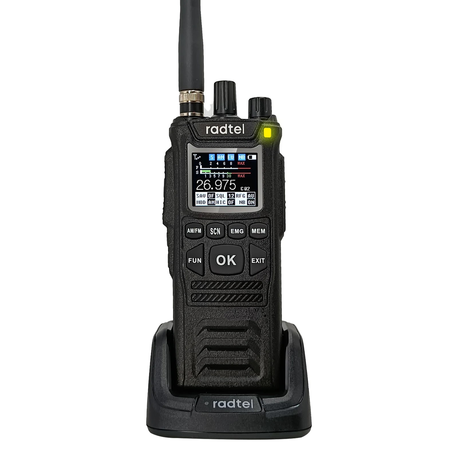 楽天市場】ハンドヘルドトランシーバー 27MHz CB ラジオ HAM