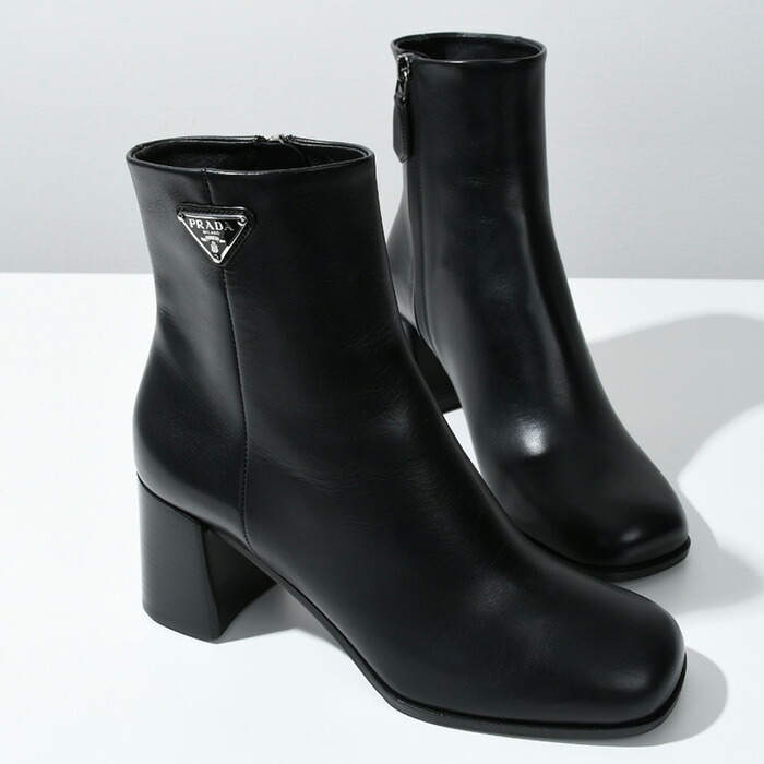 楽天市場】PRADA プラダ ブーティー 靴 レザー 1T232N 070 ブーツ