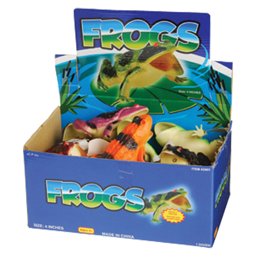 Large Squeaking Frogs Toy (1 Dozen) – Carnival Source