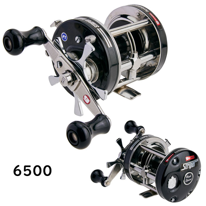 アブガルシア アンバサダー 6500/6501 ストライパーブラック - 【バス