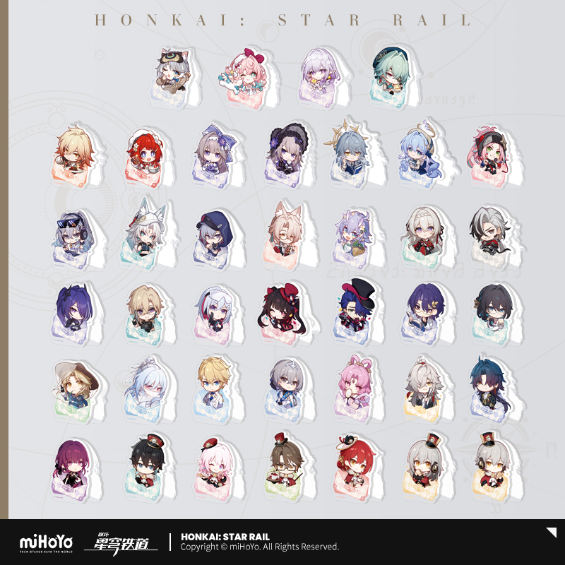 崩壊：スターレイル ナナシビトの勲章 アクリルクリップ｜HAKUTEA