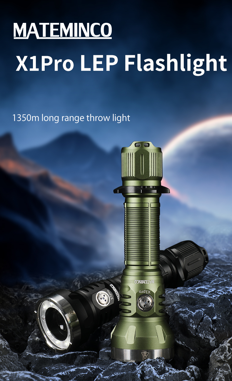 Mateminco X1 Pro LED & LEP Flashlight – flashlightgo