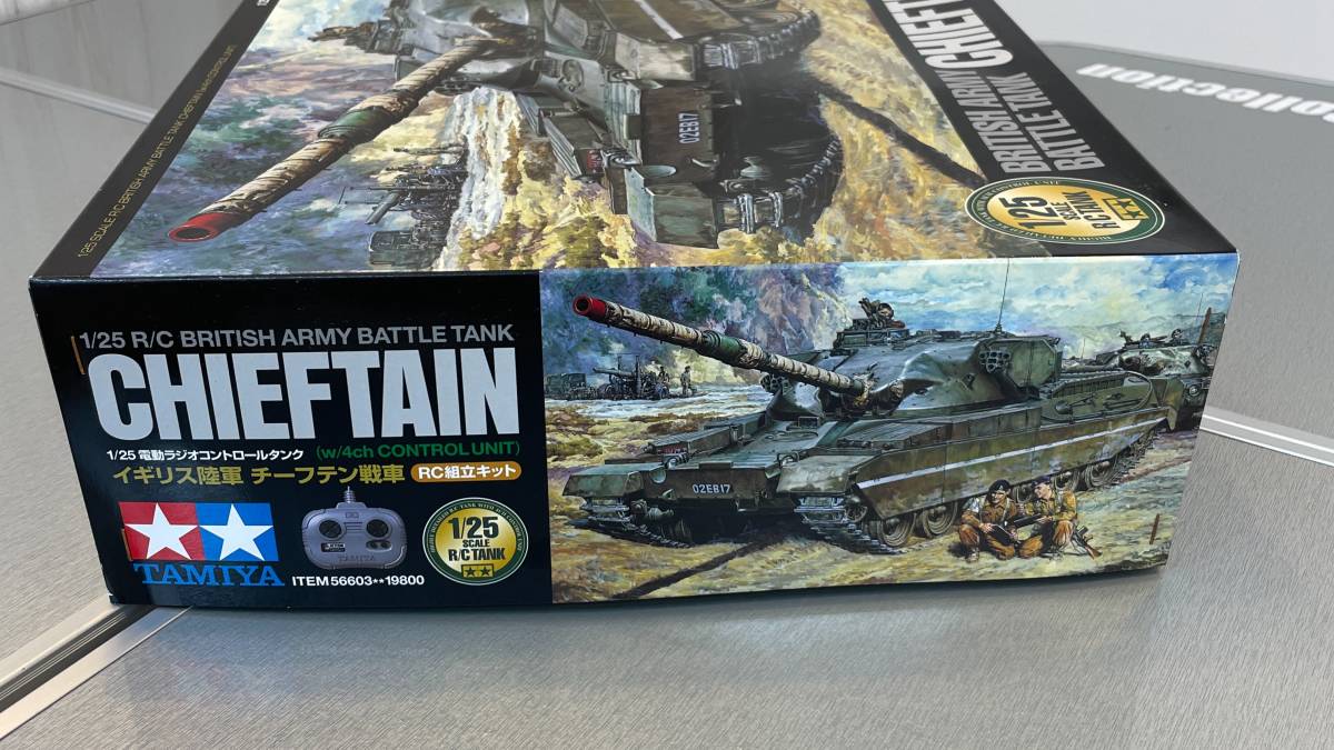 Yahoo!オークション - TAMIYA タミヤ 1/25 イギリス陸軍 CHIEFTAIN チ