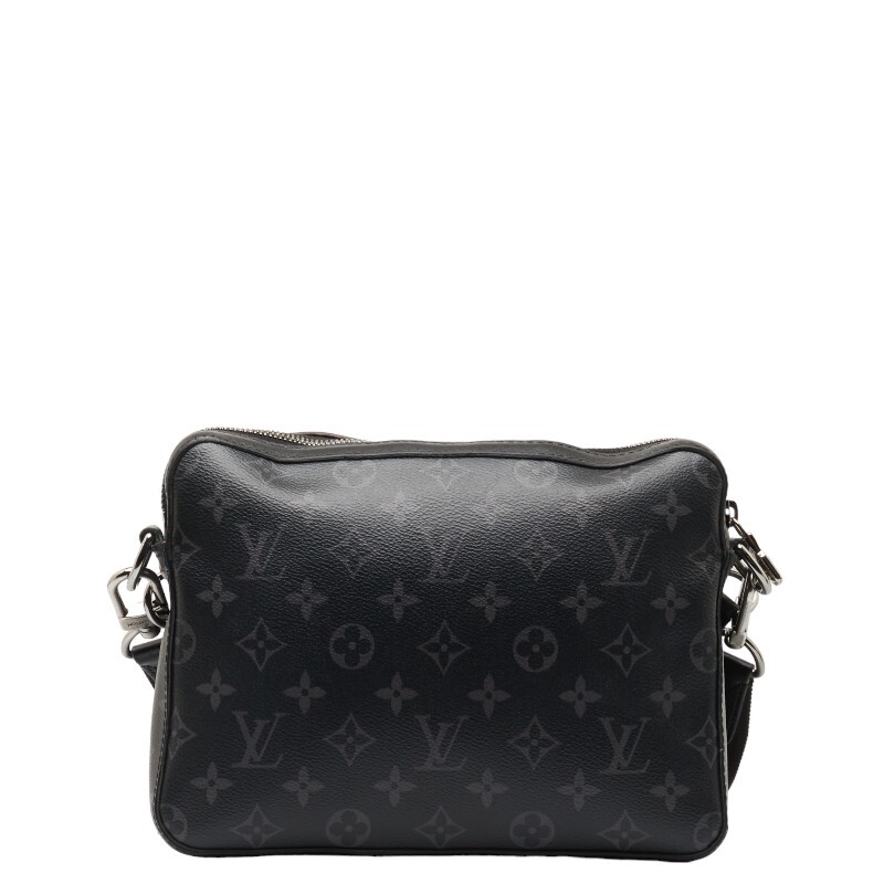 Louis Vuitton モノグラム メッセンジャーバッグ ショルダーブラック