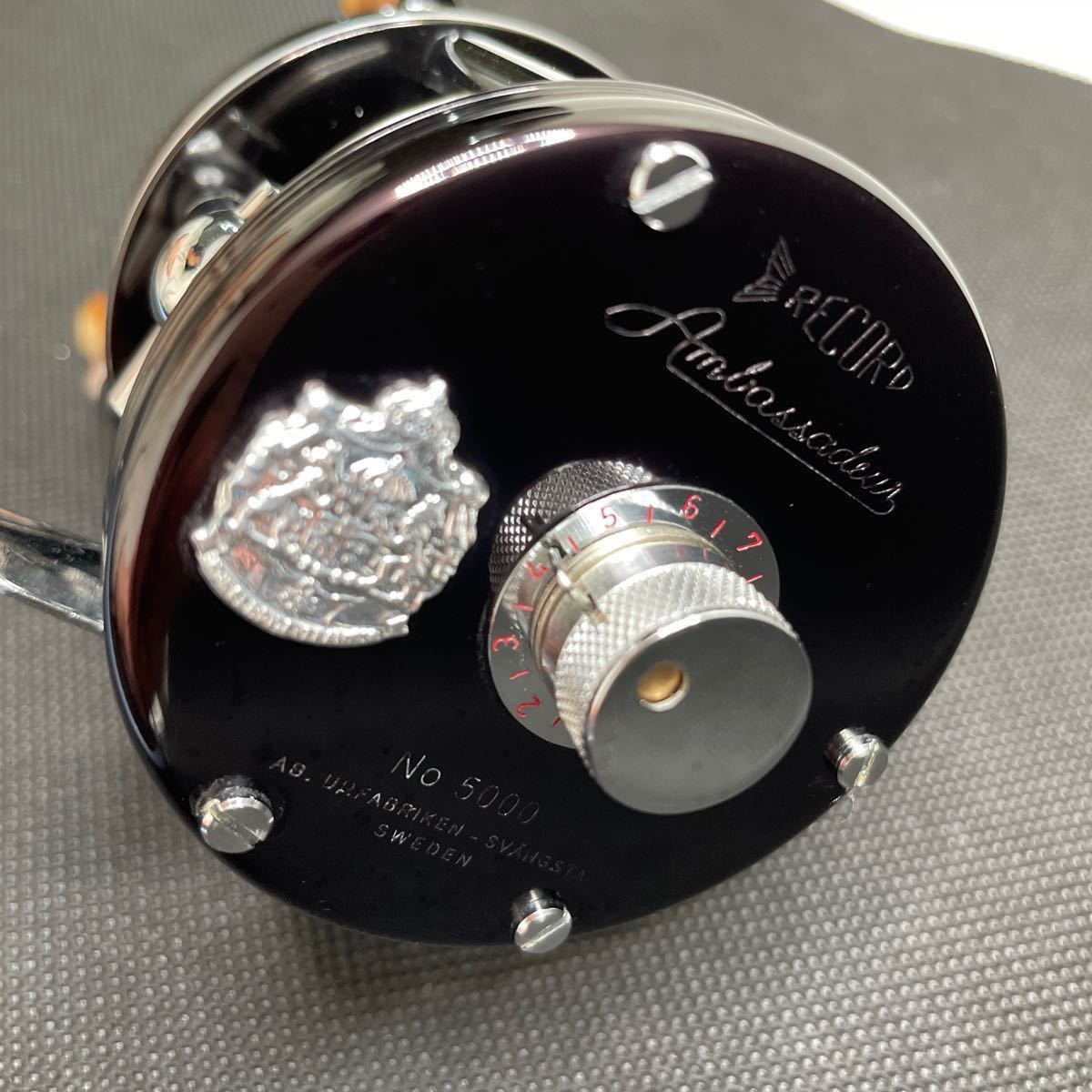 アブガルシア アンバサダー レコード5000 ブラック ABU GARCIA