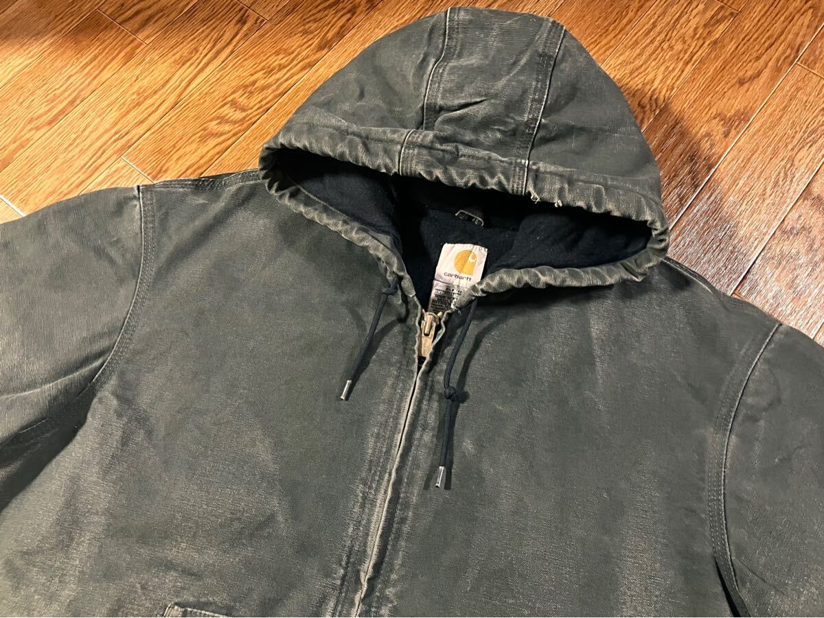 極上ハチノス】00s Carhartt J130 MOS(モスグリーン) アクティブ