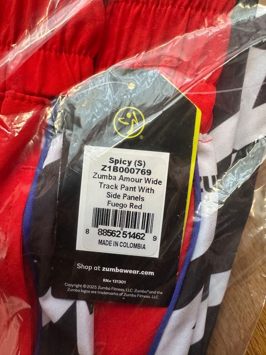 新品 正規品 ズンバ S バレンタイン パンツ 正規品・新品】XS ZUMBA
