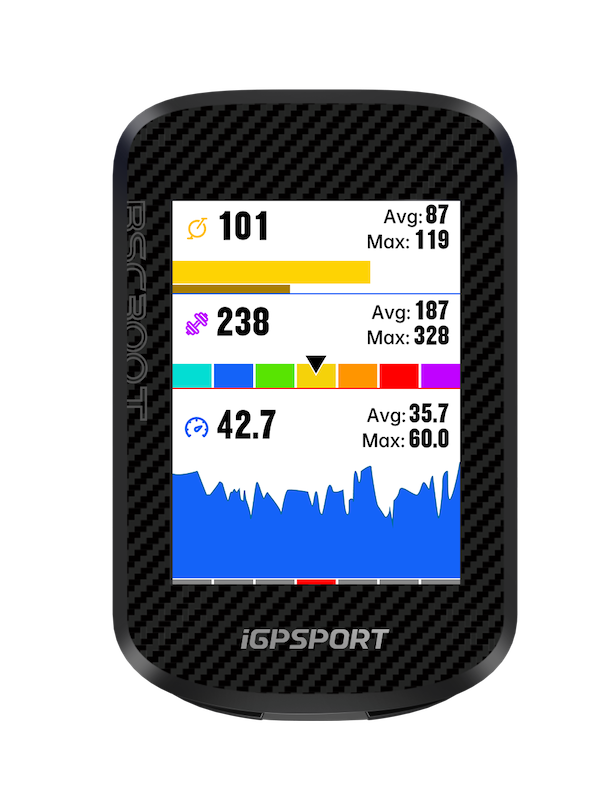 iGPSPORT サイクルコンピューターBSC 300T／スマートフロントライト