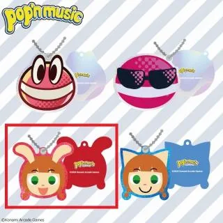 Cミミ】pop'n music コレクタブルダイカットミラー オンラインクレーン
