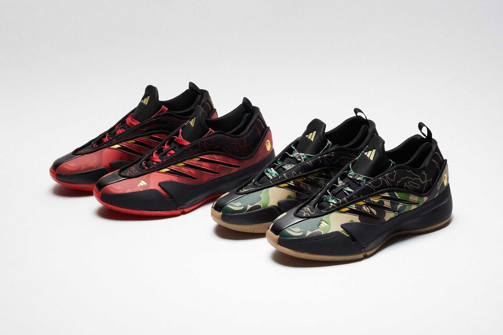 8/31発売｜A BATHING APE® × adidas Dame 9 2colors｜抽選/販売/定価