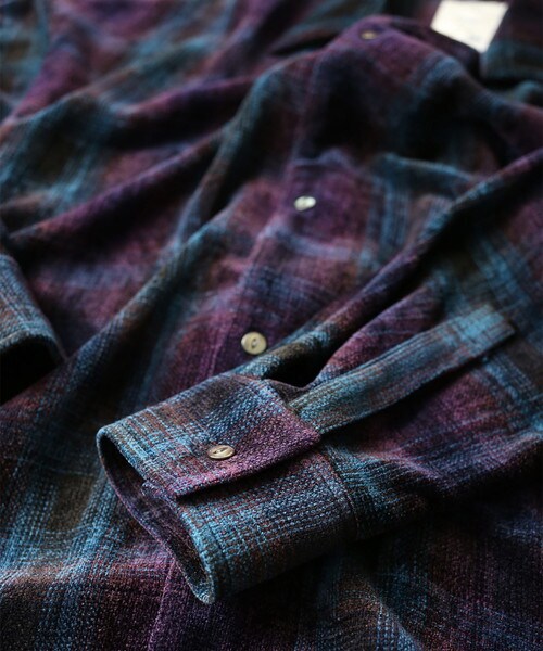 SHAREEF（シャリーフ）の「モルチェックドルマンシャツ（）」 - WEAR
