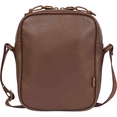 Supreme Leather Shoulder Bag Black Brown Green 3colors FW24 New | eBay