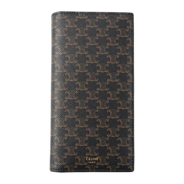 CELINE - 新品 セリーヌ CELINE 長財布 トリオンフ ブラックの通販 by