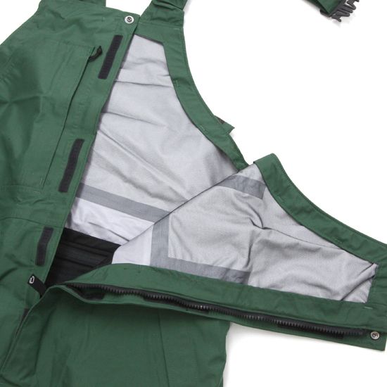 GREENCLOTHING グリーンクロージング】BIB PANTS (ダルグリーン
