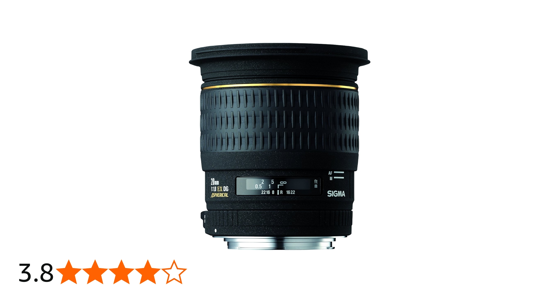 Amazon | SIGMA 単焦点広角レンズ 20mm F1.8 EX DG ASPHERICAL RF