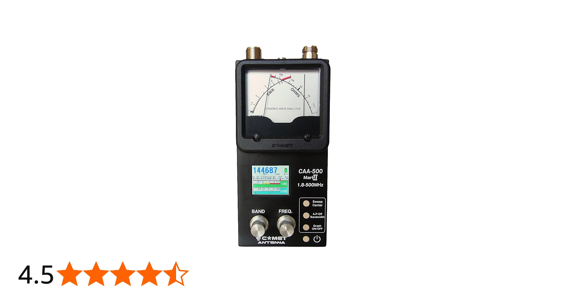 Amazon | コメット COMET アンテナアナライザー CAA-500 MarkⅡ