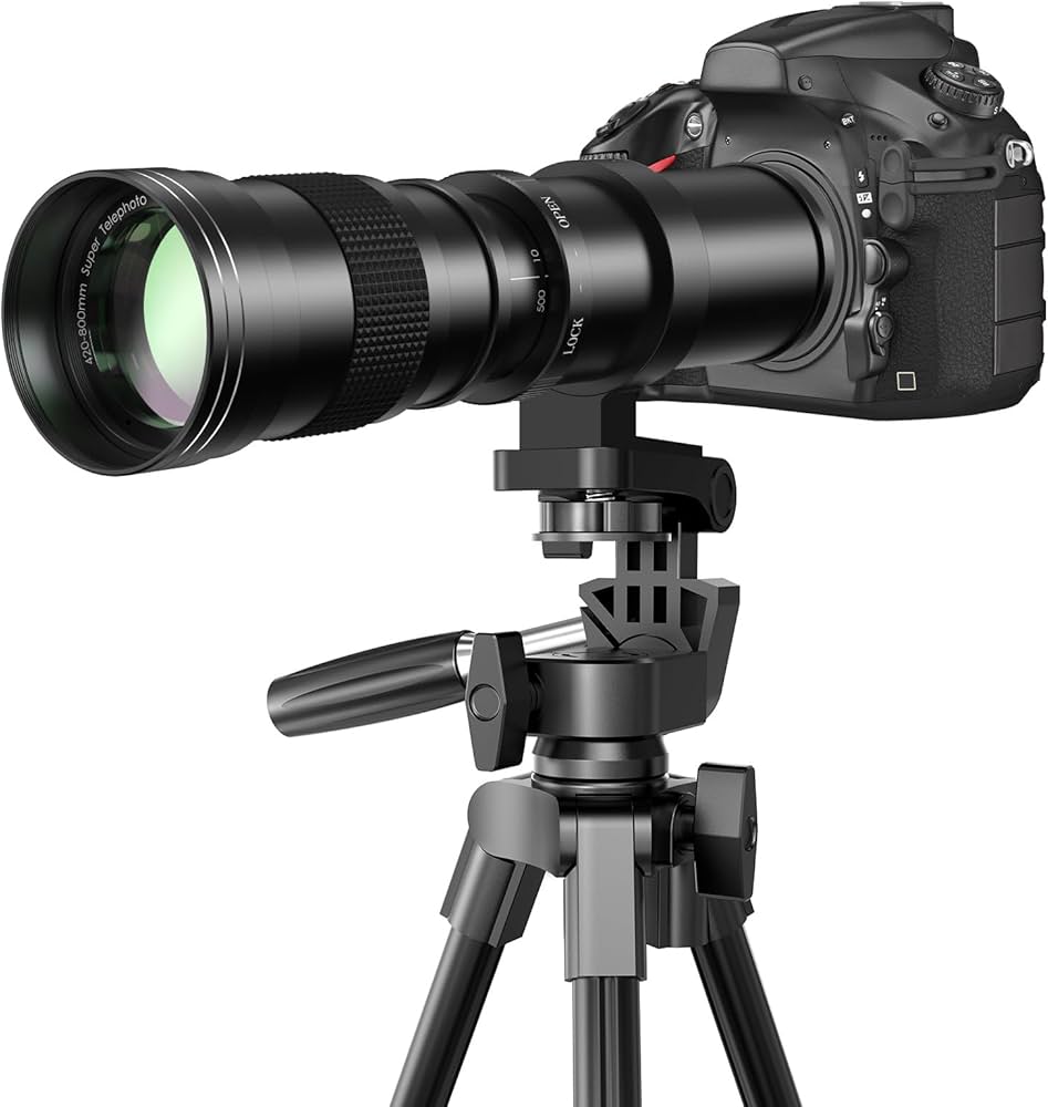 Amazon | Lightdow EF/EF-S レンズfor Canon 望遠ズームレンズ 420