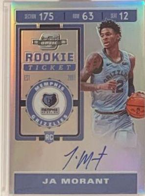 JA Morant [Autograph] #106 Prices | 2019 Panini Contenders Optic