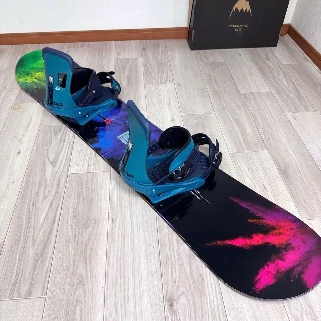 専用BURTON SOCIAL 142cm スノボードセット グラトリ