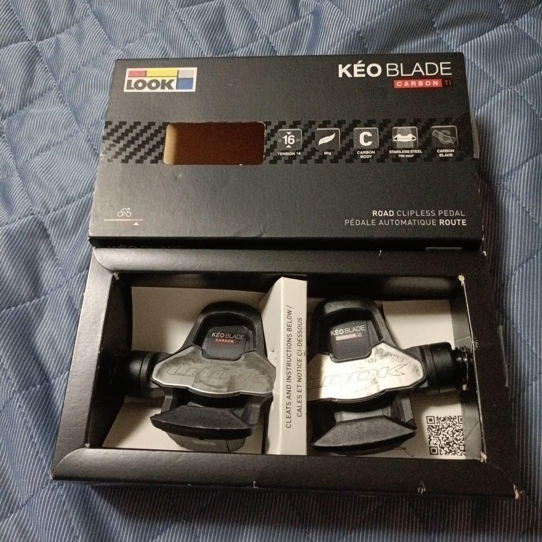 LOOK Kéo Blade Carbon チタン　未使用新品クリート付き LOOK Keo Blade Carbon Ceramic Ti Pedals Excel Sports | Shop Online
