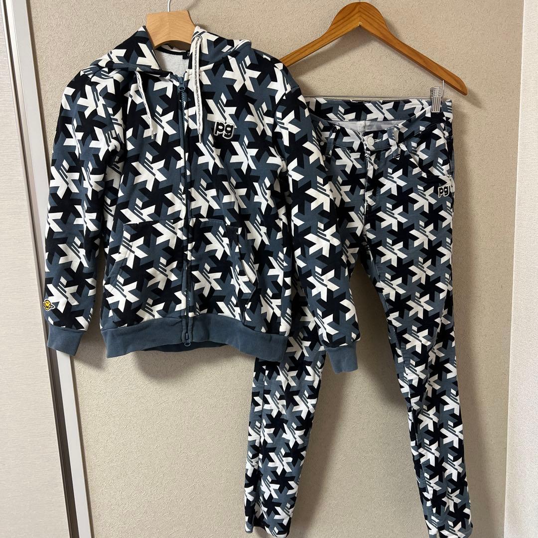 パーリーゲイツ セットアップ 裏起毛 パーカー PEARLY GATES（パーリーゲイツ） パーカー 「PEARLY GATES」スタイル