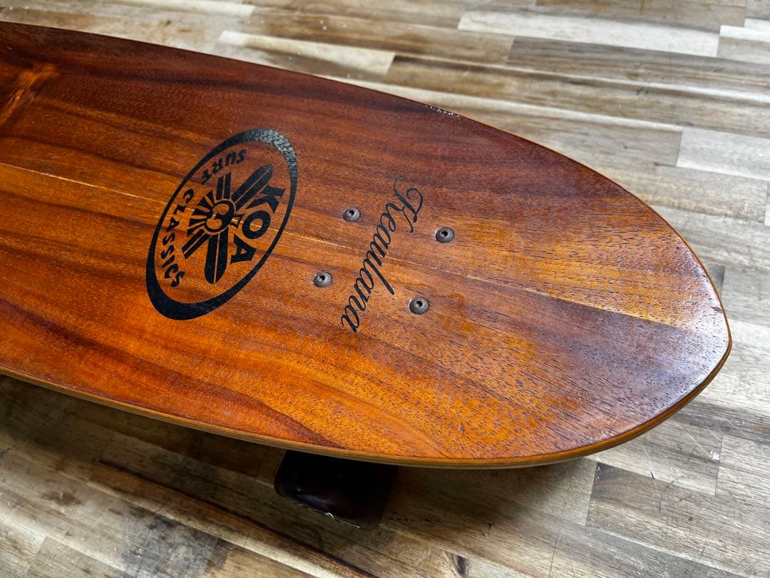Russ K ロングスケートボード ヴィンテージ KOA Hawaii Russ K ロングスケートボード ヴィンテージ KOA Hawaii Russ K ロング