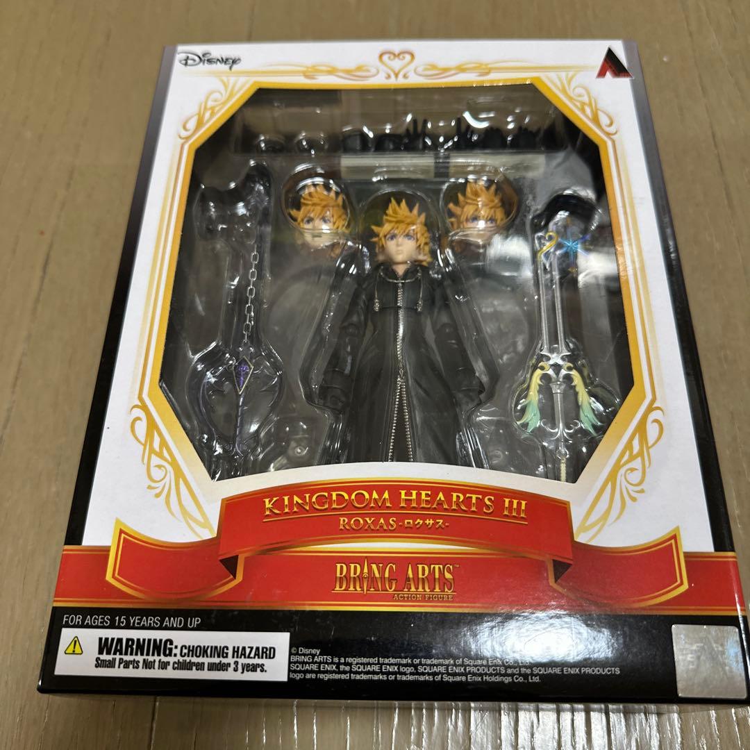 田*者様 【未開封】キングダムハーツ3 ブリングアーツ ロクサス・アクセル・シオ BRING ARTS KINGDOM HEARTS III ロクサス SQUARE ENIX｜スクウェア