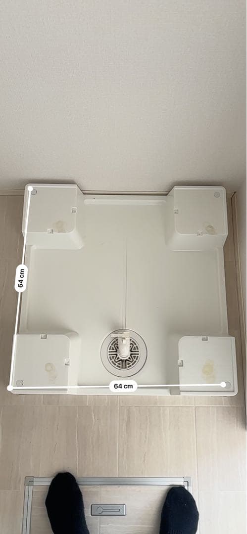 【もえもえさん専用】洗濯機用排水トレイ 64cm x 64cm ミヤコ株式会社 / 洗濯機パン