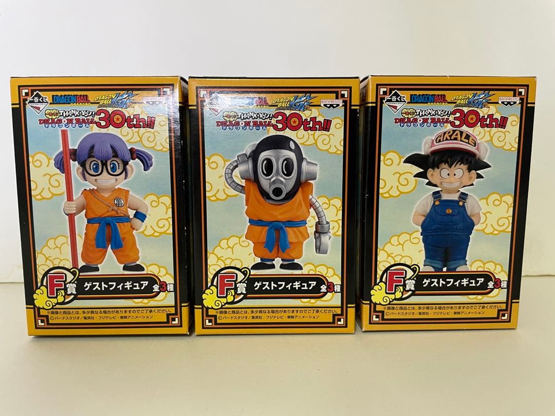 一番くじ ドラゴンボール 30周年 フィギュア 鳥山ロボ 他 激レア 国内