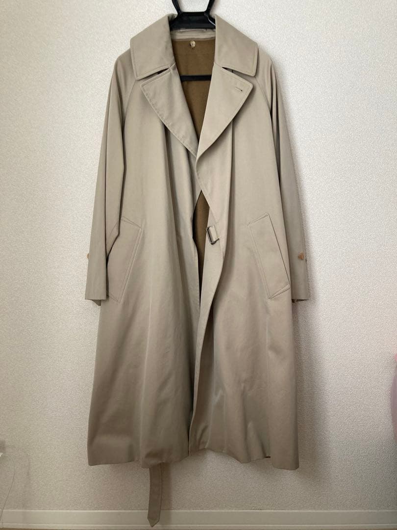 comoli 19aw コットンギャバ タイロッケンコート COMOLI コットンギャバ タイロッケンコート | Less Higashikawa