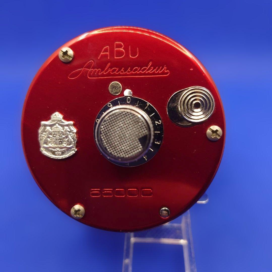 リール ABU Ambassadeur 5500C Red Abu Ambassadeur 5500 1978年 Cherry Red（アブ アンバサダー 5500