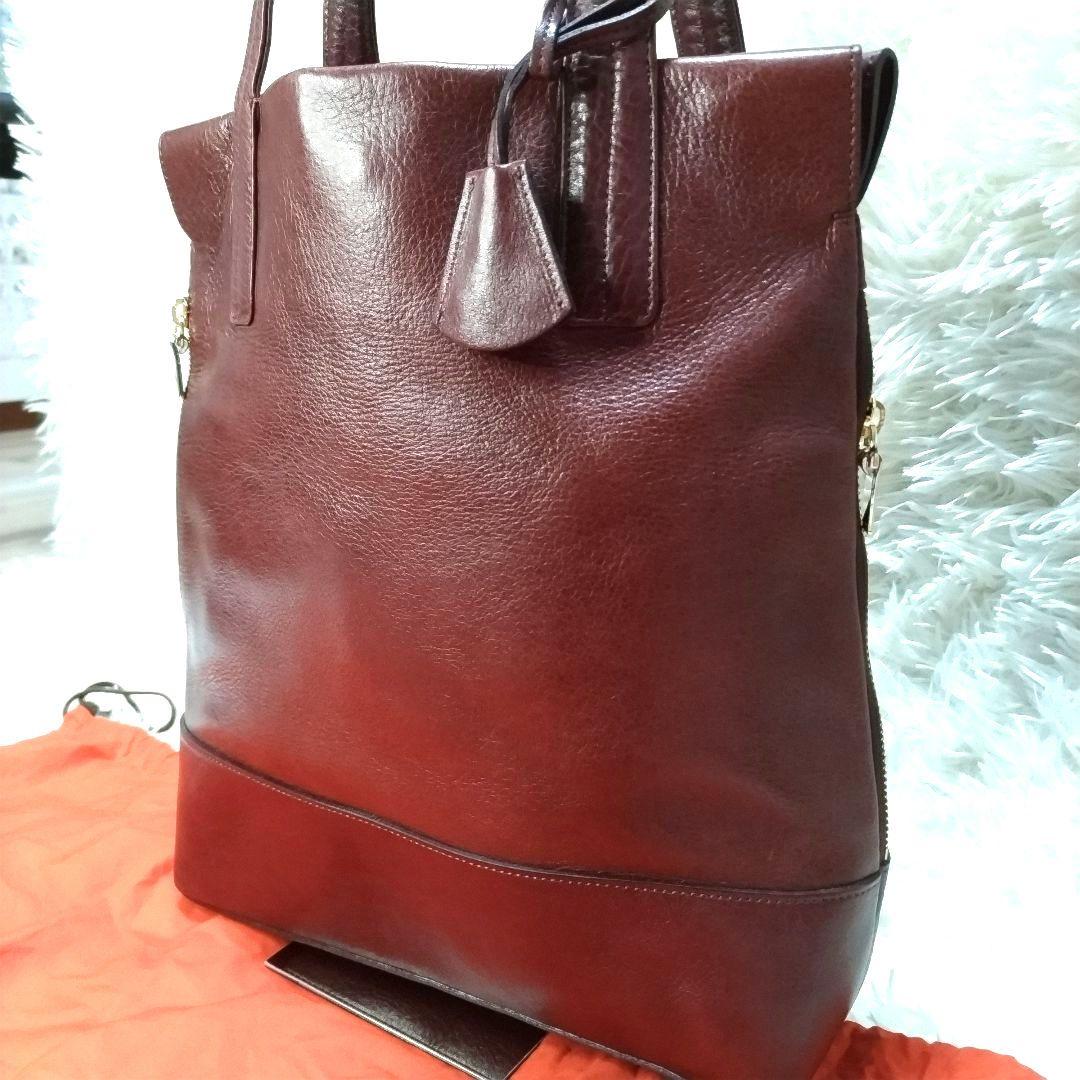 美品　aniary アニアリ　トートバッグ　オールレザー　サイドファスナー　A4 aniary（アニアリ） 最大50%☆2/25限定 正規取扱店 トートバッグ